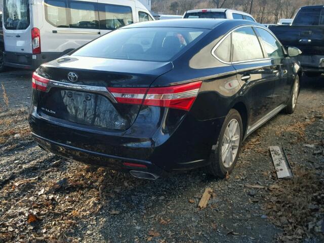 4T1BK1EBXEU100556 - 2014 TOYOTA AVALON BAS BLACK photo 4