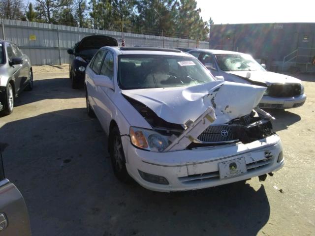 4T1BF28B81U138383 - 2001 TOYOTA AVALON XL WHITE photo 1