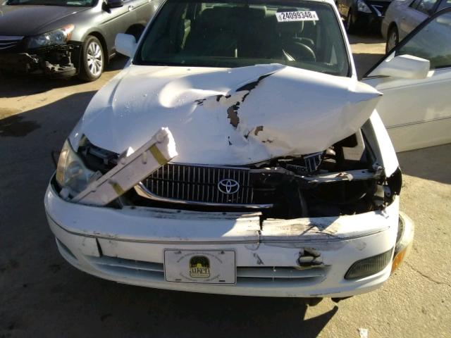 4T1BF28B81U138383 - 2001 TOYOTA AVALON XL WHITE photo 7