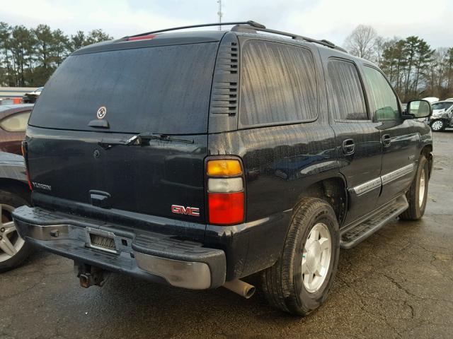 1GKEK13Z16R126425 - 2006 GMC YUKON BLACK photo 4