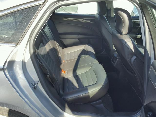 3FA6P0HD3FR267273 - 2015 FORD FUSION SE SILVER photo 6