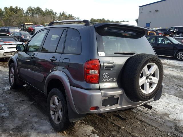 JTEHD20V246019159 - 2004 TOYOTA RAV4 GRAY photo 3