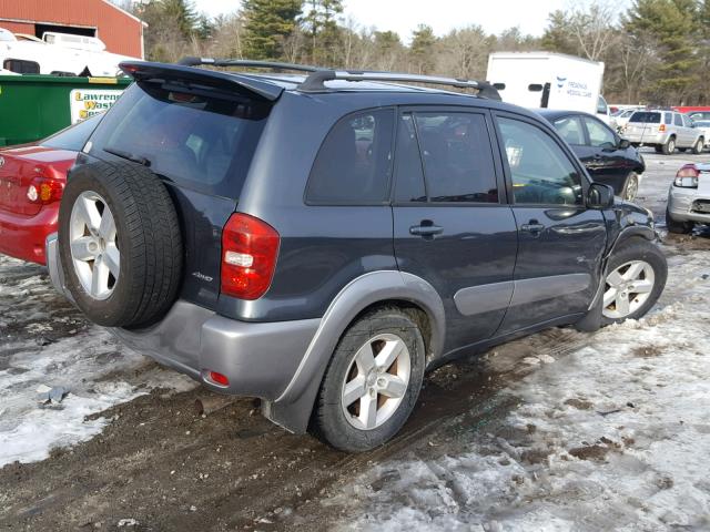 JTEHD20V246019159 - 2004 TOYOTA RAV4 GRAY photo 4