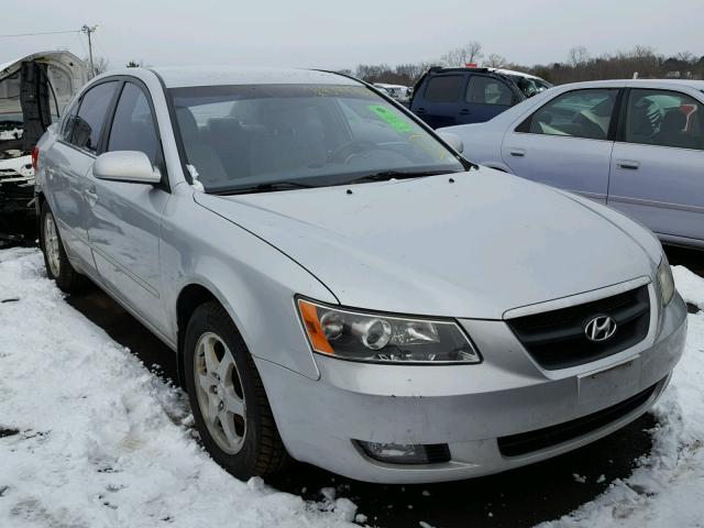 5NPEU46CX6H173409 - 2006 HYUNDAI SONATA GLS SILVER photo 1