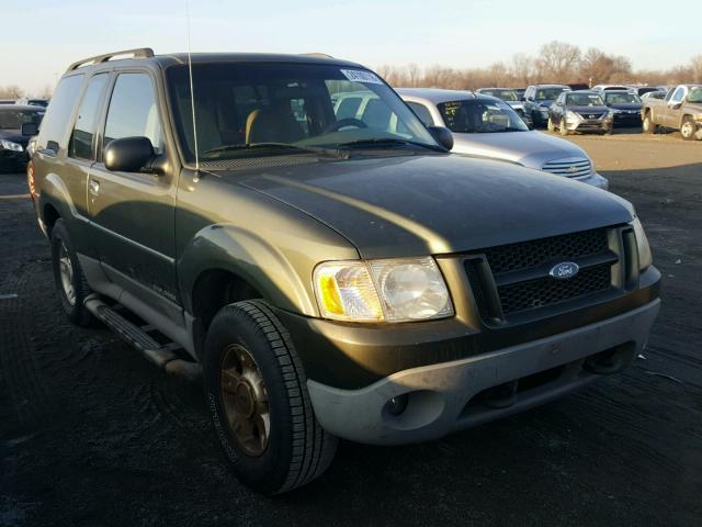 1FMCU60E91UC76859 - 2001 FORD EXPLORER S GREEN photo 1