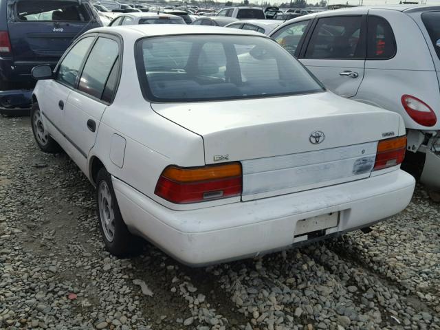 1NXAE09B0RZ169639 - 1994 TOYOTA COROLLA LE 白色 照片 3