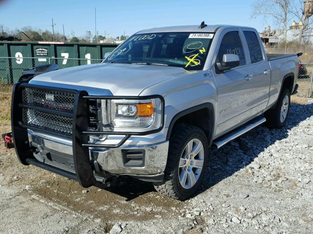 1GTV2UEC0FZ204263 - 2015 GMC SIERRA K15 SILVER photo 2