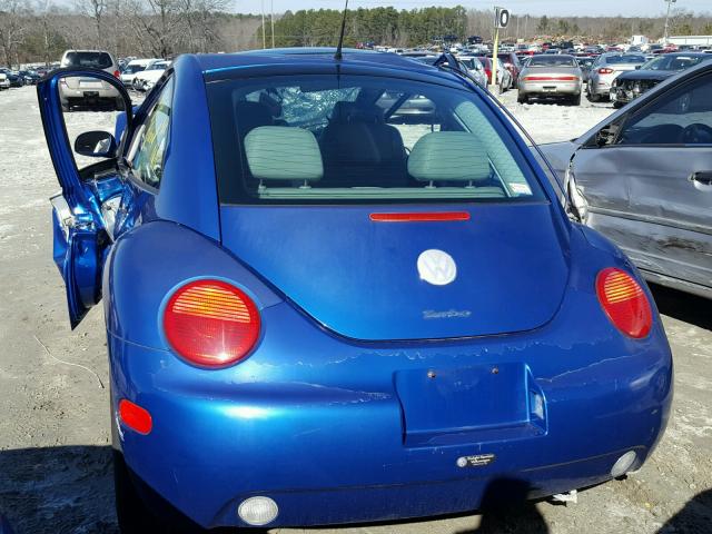 3VWDD21C13M435943 - 2003 VOLKSWAGEN NEW BEETLE BLUE photo 3