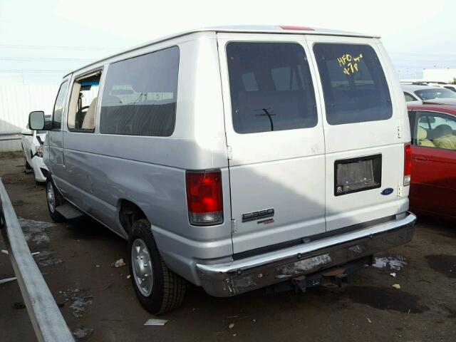 1FBNE31L98DA64421 - 2008 FORD ECONOLINE SILVER photo 3