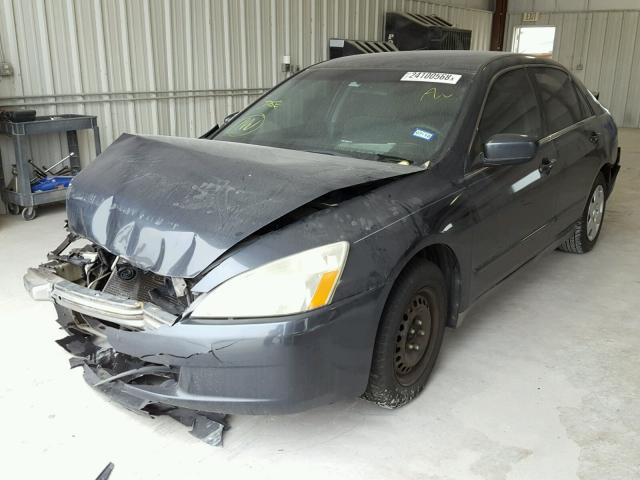 3HGCM56415G710604 - 2005 HONDA ACCORD LX GRAY photo 2