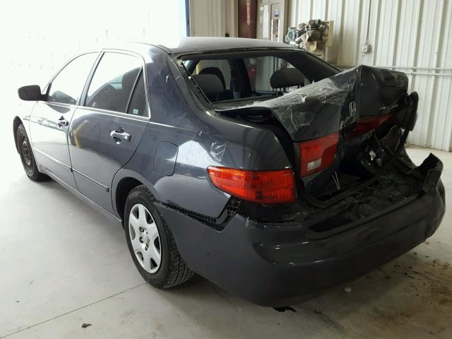 3HGCM56415G710604 - 2005 HONDA ACCORD LX GRAY photo 3