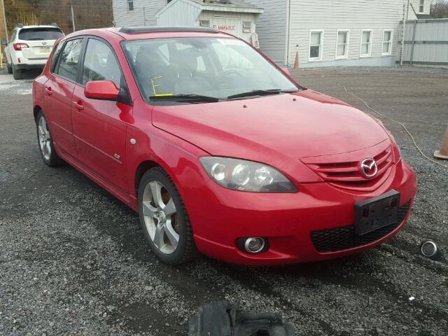 JM1BK343061412480 - 2006 MAZDA 3 HATCHBAC RED photo 1