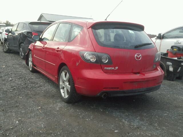 JM1BK343061412480 - 2006 MAZDA 3 HATCHBAC RED photo 3