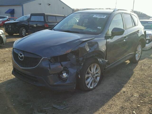 JM3KE2DE7D0150356 - 2013 MAZDA CX-5 GT GRAY photo 2