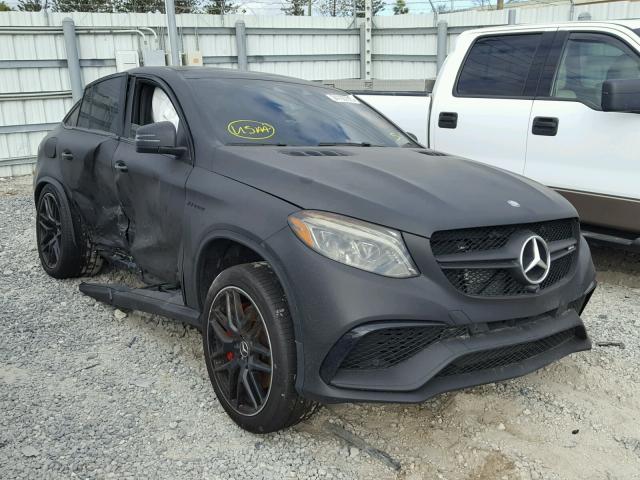 4JGED7FB6HA052536 - 2017 MERCEDES-BENZ GLE COUPE BLACK photo 1