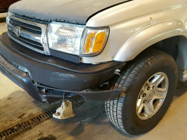 JT3HN87RXX0255826 - 1999 TOYOTA 4RUNNER LI SILVER photo 9