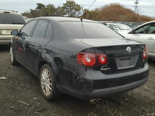 3VWJM71K09M137383 - 2009 VOLKSWAGEN JETTA S 黑色 照片 3