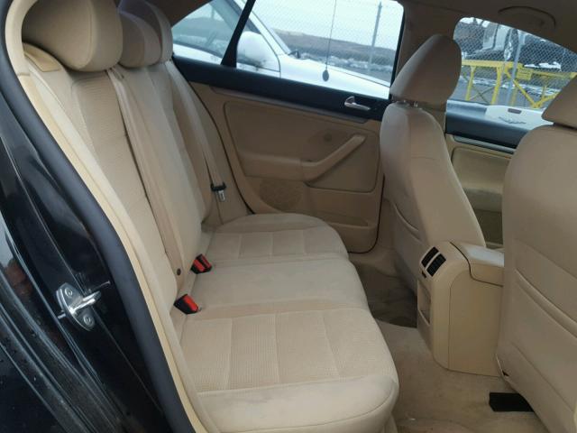 3VWJM71K09M137383 - 2009 VOLKSWAGEN JETTA S 黑色 照片 6