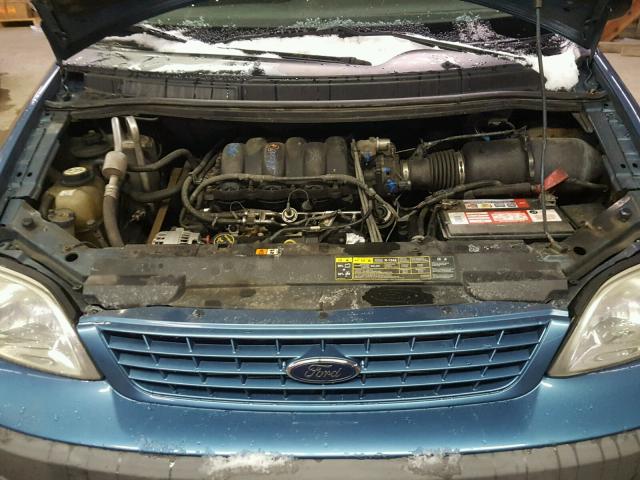 2FMZA50452BB56648 - 2002 FORD WINDSTAR L BLUE photo 7