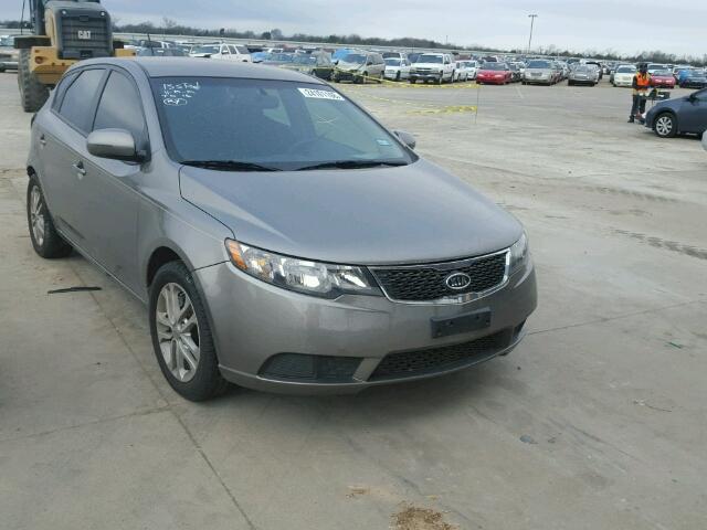 KNAFU5A26C5513589 - 2012 KIA FORTE EX SILVER photo 1