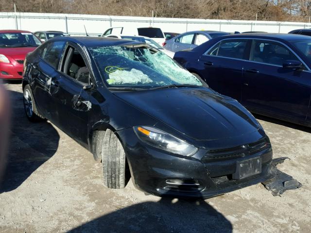 1C3CDFBB1ED670244 - 2014 DODGE DART SXT BLACK photo 1