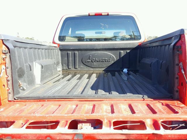 1FTDX08W4VKD41726 - 1997 FORD F150 RED photo 9