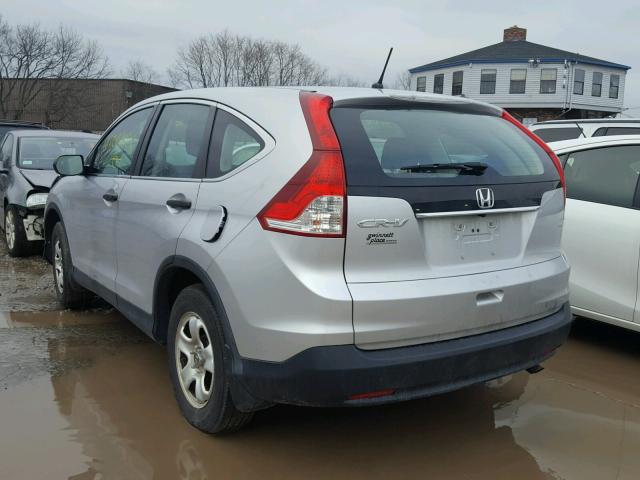 3CZRM3H30DG702911 - 2013 HONDA CR-V LX SILVER photo 3