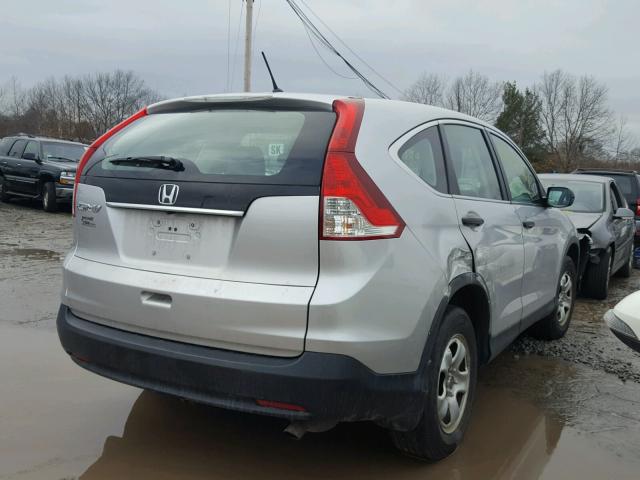 3CZRM3H30DG702911 - 2013 HONDA CR-V LX SILVER photo 4