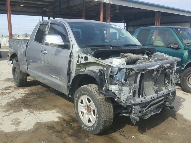 5TFRU5F11DX030307 - 2013 TOYOTA TUNDRA DOU SILVER photo 1