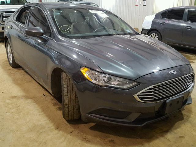 3FA6P0G75HR335250 - 2017 FORD FUSION S CHARCOAL photo 1