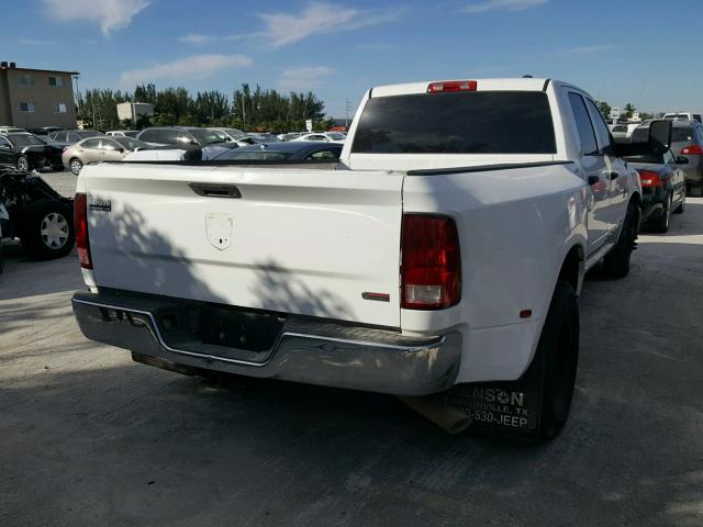 3C63DPGL5CG209073 - 2012 DODGE RAM 3500 S WHITE photo 4