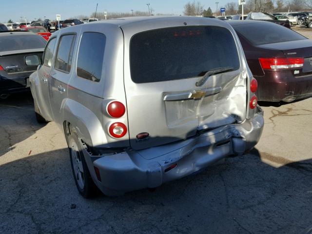 3GNDA13DX6S517088 - 2006 CHEVROLET HHR LS SILVER photo 3