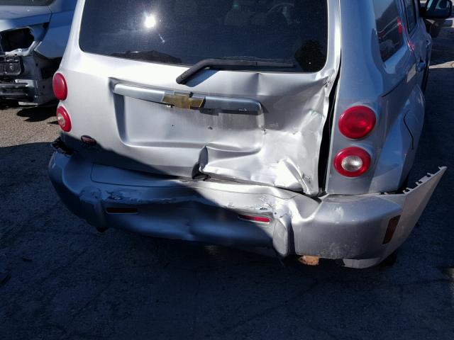 3GNDA13DX6S517088 - 2006 CHEVROLET HHR LS SILVER photo 9