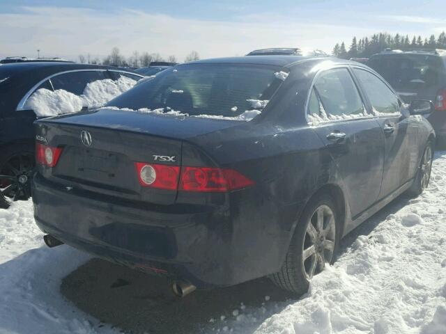 JH4CL96845C801461 - 2005 ACURA TSX BLACK photo 4