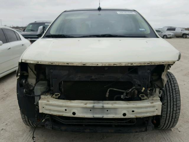 2LMDU68C37BJ23551 - 2007 LINCOLN MKX CREAM photo 9