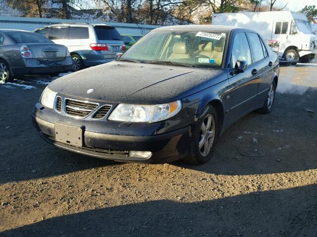 YS3ED49ZX33009268 - 2003 SAAB 9-5 ARC BLUE photo 2