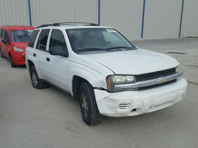 1GNDT13S362230325 - 2006 CHEVROLET TRAILBLAZE WHITE photo 1