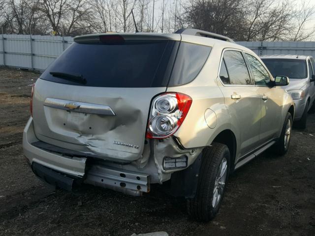 2GNALPEK9D6230784 - 2013 CHEVROLET EQUINOX LT SILVER photo 4