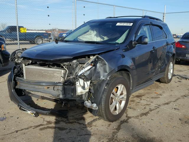 2CNFLEEW5A6306272 - 2010 CHEVROLET EQUINOX LT GRAY photo 2