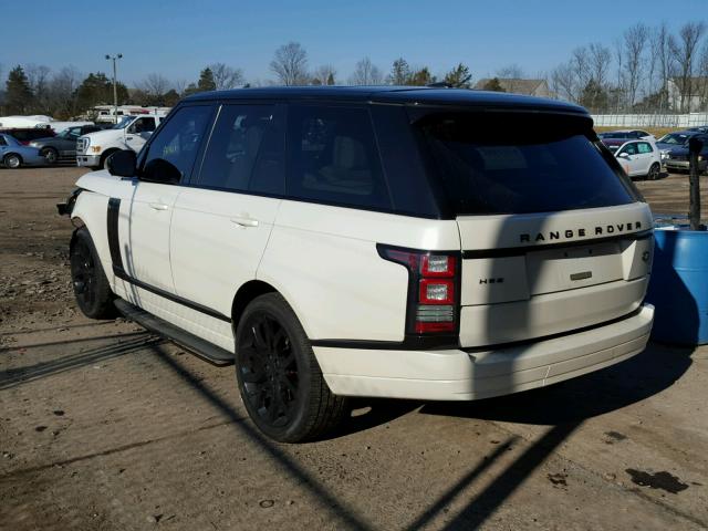 SALGS2WF6EA146803 - 2014 LAND ROVER RANGE ROVE WHITE photo 3