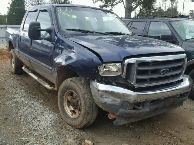 1FTNW21F62ED69809 - 2002 FORD F250 SUPER BLUE photo 1