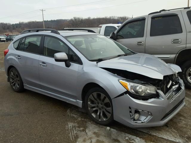 JF1GPAU66E8226489 - 2014 SUBARU IMPREZA SP SILVER photo 1