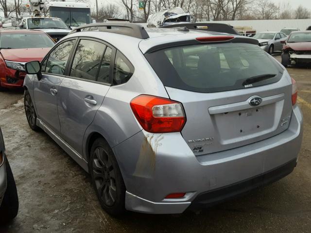 JF1GPAU66E8226489 - 2014 SUBARU IMPREZA SP SILVER photo 3