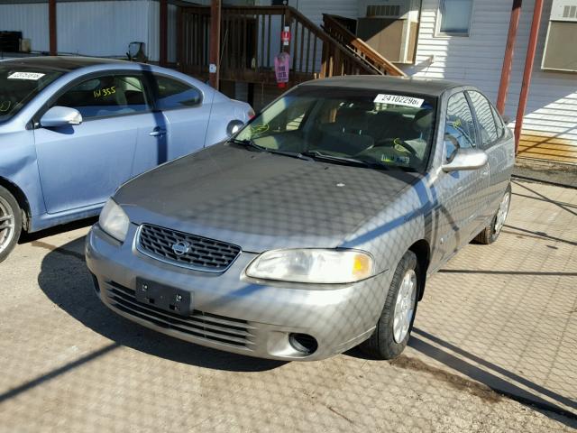 3N1CB51D3YL314880 - 2000 NISSAN SENTRA BAS BEIGE photo 2