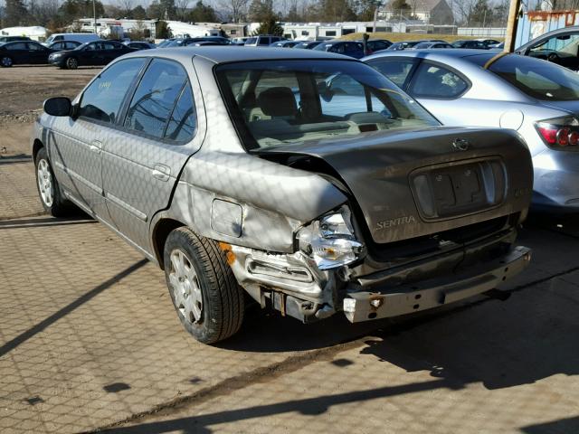 3N1CB51D3YL314880 - 2000 NISSAN SENTRA BAS BEIGE photo 3