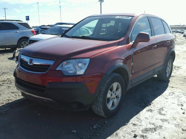 3GSCL33P88S683864 - 2008 SATURN VUE XE RED photo 2