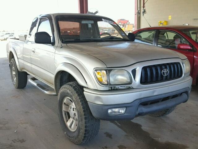 5TESN92N41Z794459 - 2001 TOYOTA TACOMA XTR SILVER photo 1