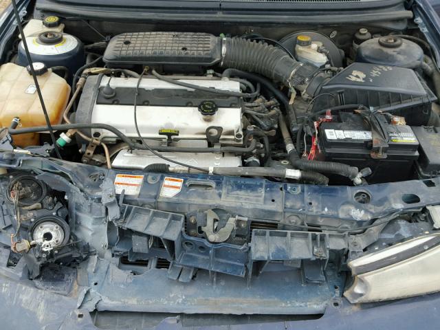 1FAFP6637WK240613 - 1998 FORD CONTOUR LX BLUE photo 7