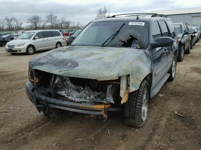 1GNFK13017J222466 - 2007 CHEVROLET TAHOE K150 BLACK photo 2