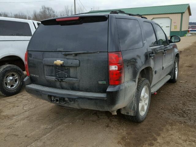 1GNFK13017J222466 - 2007 CHEVROLET TAHOE K150 BLACK photo 4